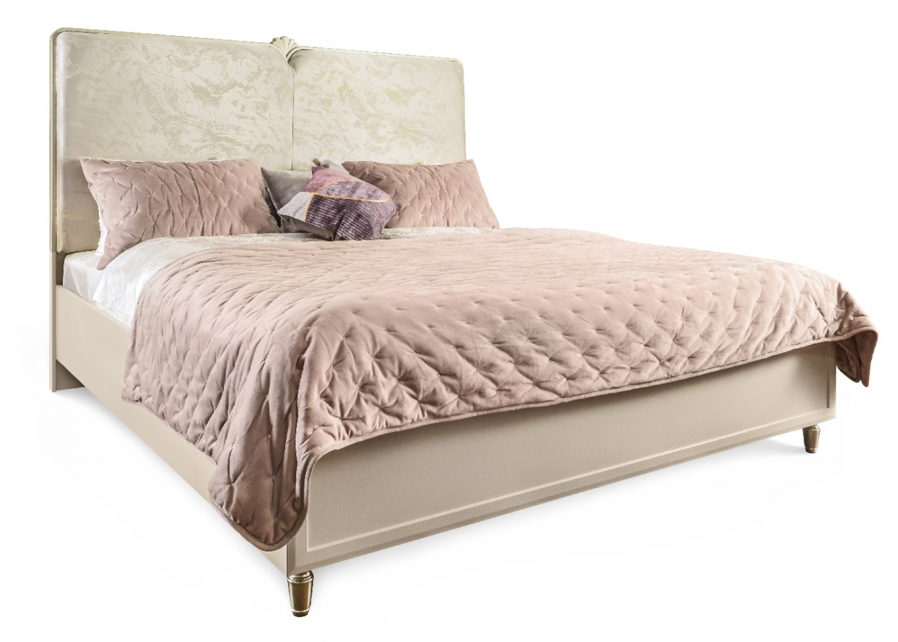 Ящик с подъемным механизмом Фелисия 160x200 см бежевый