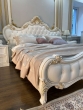 кровать Натали 1,6м белый глянец